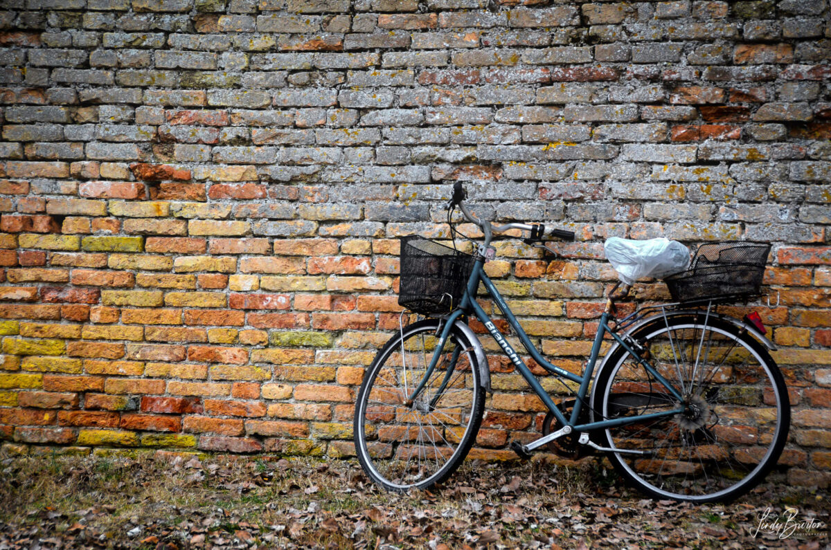 Bicycle in Burano, Venice, Italy